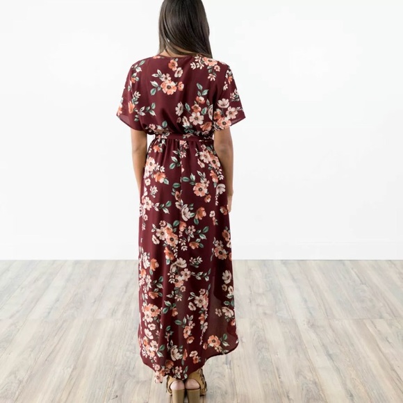 Floral hi-lo dress - Picture 3 of 3